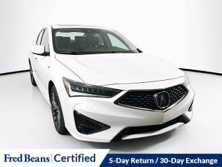 2020 Acura ILX with Platinum White Pearl Exterior