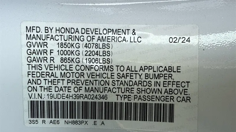 2024 Acura Integra w/A-SPEC