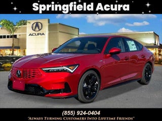 2026 Acura Integra with Performance Red Pearl Exterior