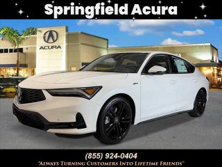 2026 Acura Integra with Platinum White Pearl Exterior