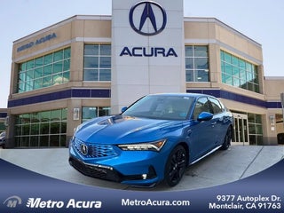 2026 Acura Integra with Double Apex Blue Pea Exterior