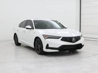 2023 Acura Integra with Platinum White Pearl Exterior