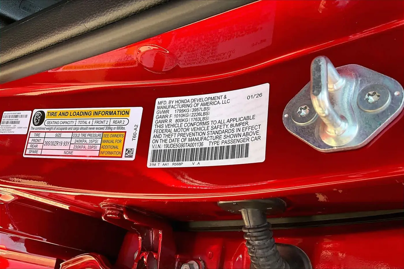 2026 Acura Integra - $53,638