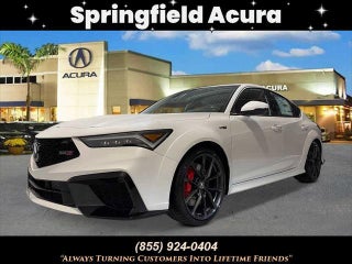 2026 Acura Integra with Platinum White Pearl Exterior