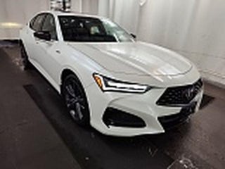 2022 Acura TLX with Platinum White Pearl Exterior