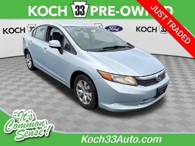 2012 Honda Civic LX 4DR Sedan 5A