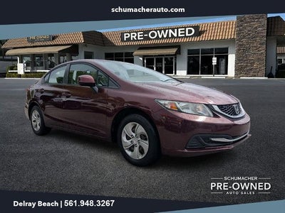 2013 Honda Civic LX 4DR Sedan 5A