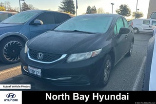 2014 Honda Civic with Crystal Black Pearl Exterior