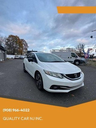 2015 Honda Civic with White Exterior