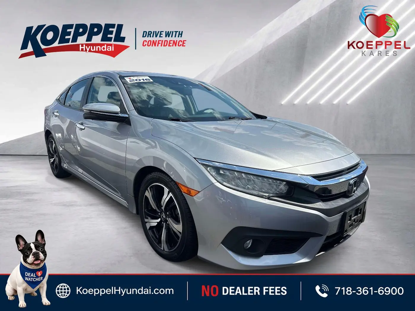 2016 Honda Civic - $15,348