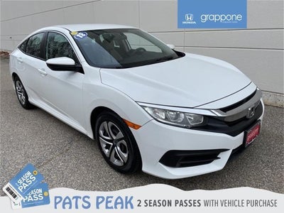 2018 Honda Civic LX 4DR Sedan CVT