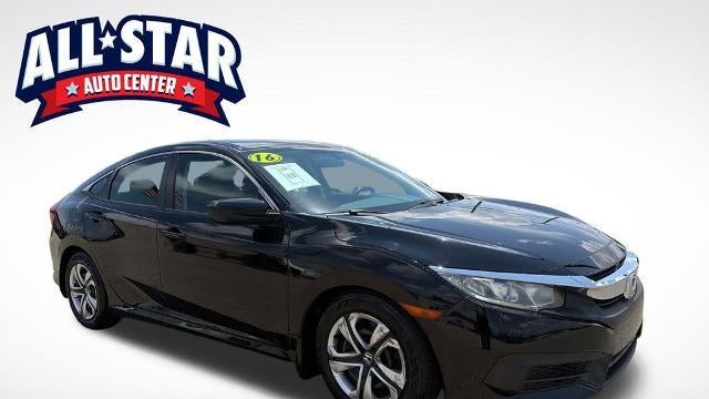 Preowned 2016 Honda Civic LX for Sale