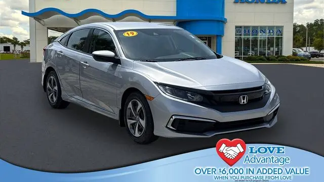 Preowned 2019 Honda Civic LX for Sale