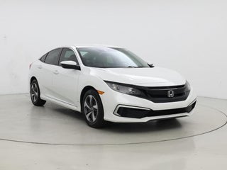 2020 Honda Civic with Platinum White Pearl Exterior