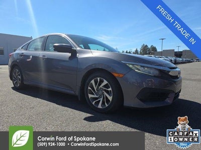 2017 Honda Civic EX 4DR Sedan