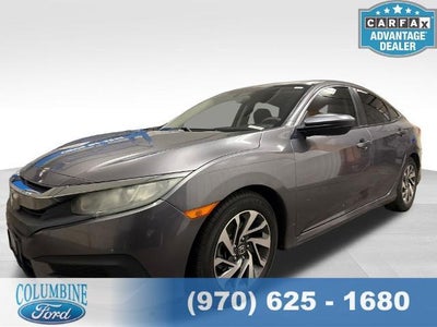 2018 Honda Civic EX 4DR Sedan