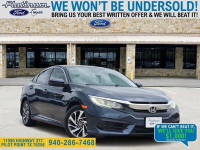 2016 Honda Civic EX 4DR Sedan