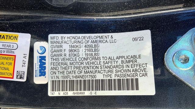 2022 Honda Civic Sport Touring