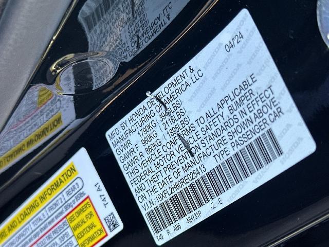 2024 Honda Civic - $25,882