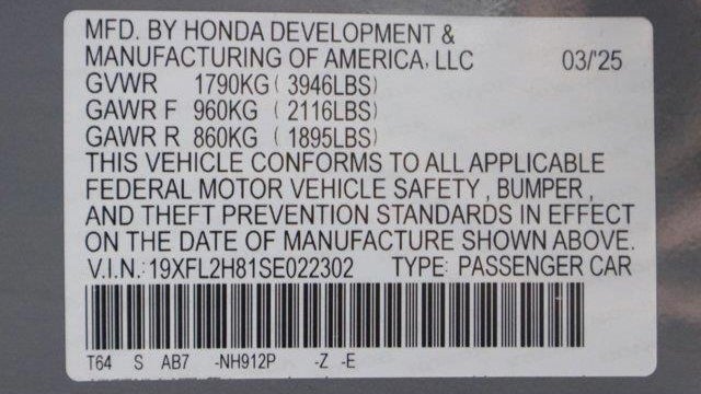 2025 Honda Civic Sport
