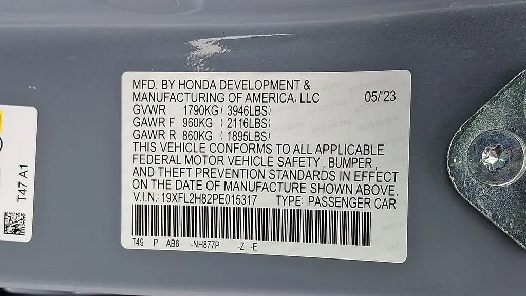 2023 Honda Civic Sport