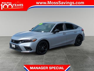 2024 Honda Civic with Lunar Silver Exterior