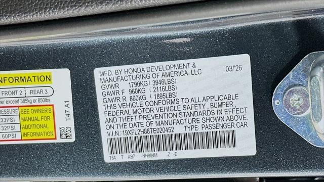 2026 Honda Civic Sport