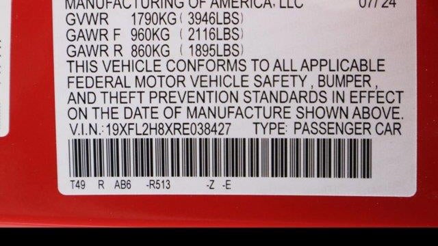 2024 Honda Civic Sport