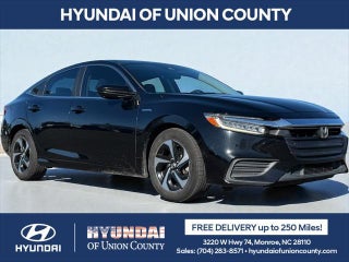 2021 Honda Insight with Crystal Black Pearl Exterior