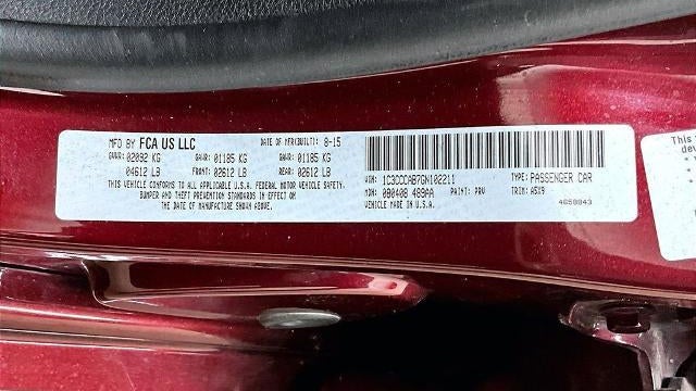 2016 Chrysler 200 Limited Platinum