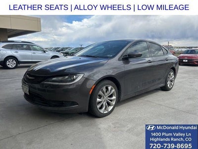 2015 Chrysler 200 S 4DR Sedan
