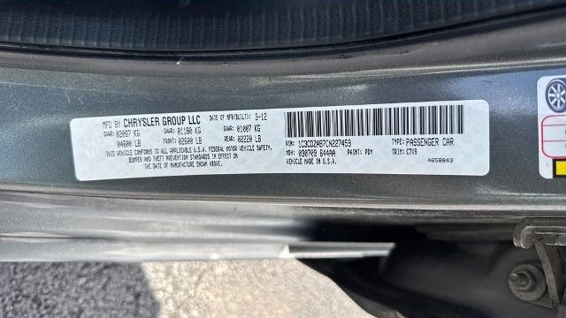 2012 Dodge Avenger SE
