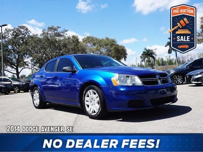 2014 Dodge Avenger SE 4DR Sedan