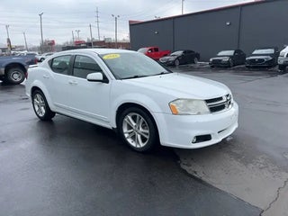 2012 Dodge Avenger with Bright White Clearcoat Exterior