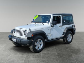 2015 Jeep Wrangler with Bright White Exterior