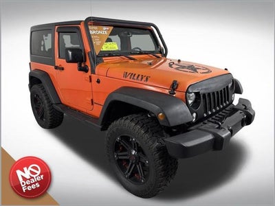 2015 Jeep Wrangler 4X4 Sport 2DR SUV