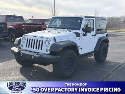 2015 Jeep Wrangler 4X4 Sport 2DR SUV