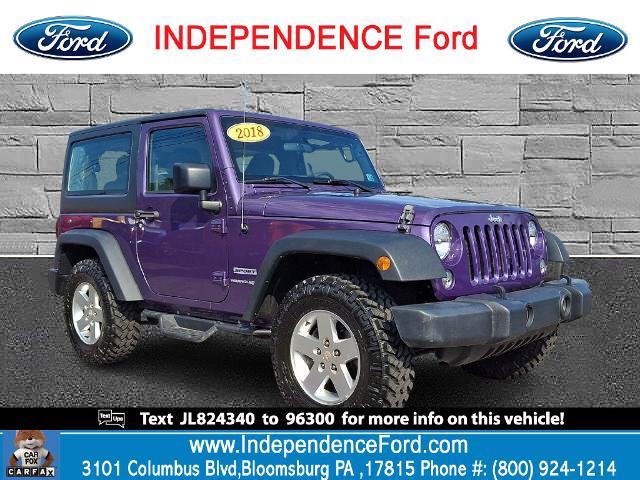2018 Jeep Wrangler - $17,301