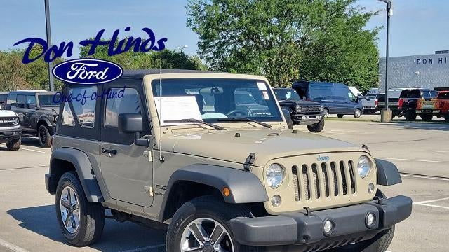 Preowned 2017 Jeep Wrangler Sport for Sale