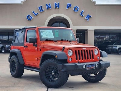 2015 Jeep Wrangler 4X4 Sport 2DR SUV