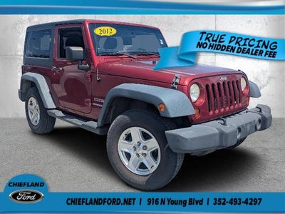 Photo of a 2012 Jeep Wrangler 4X4 Sport 2DR SUV for sale