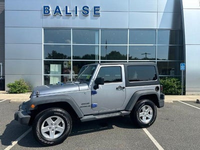 Photo of a 2014 Jeep Wrangler 4X4 Sport 2DR SUV for sale