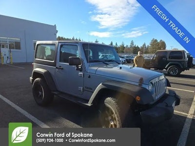 2015 Jeep Wrangler 4X4 Sport 2DR SUV