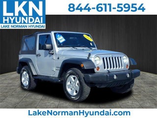 2012 Jeep Wrangler with Bright Silver Metallic Clearcoat Exterior