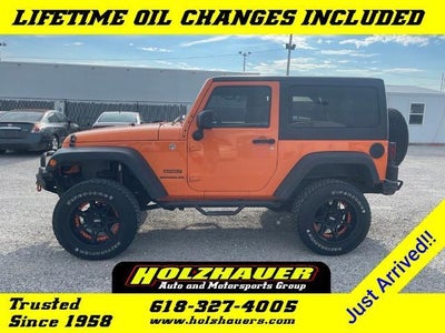 Photo of a 2012 Jeep Wrangler 4X4 Sport 2DR SUV for sale