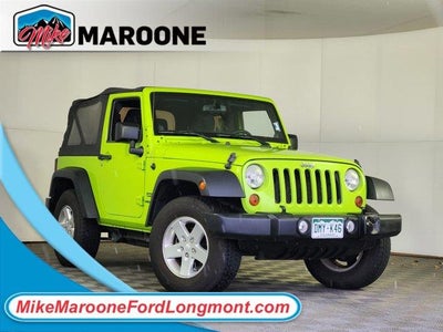 2013 Jeep Wrangler 4X4 Sport 2DR SUV