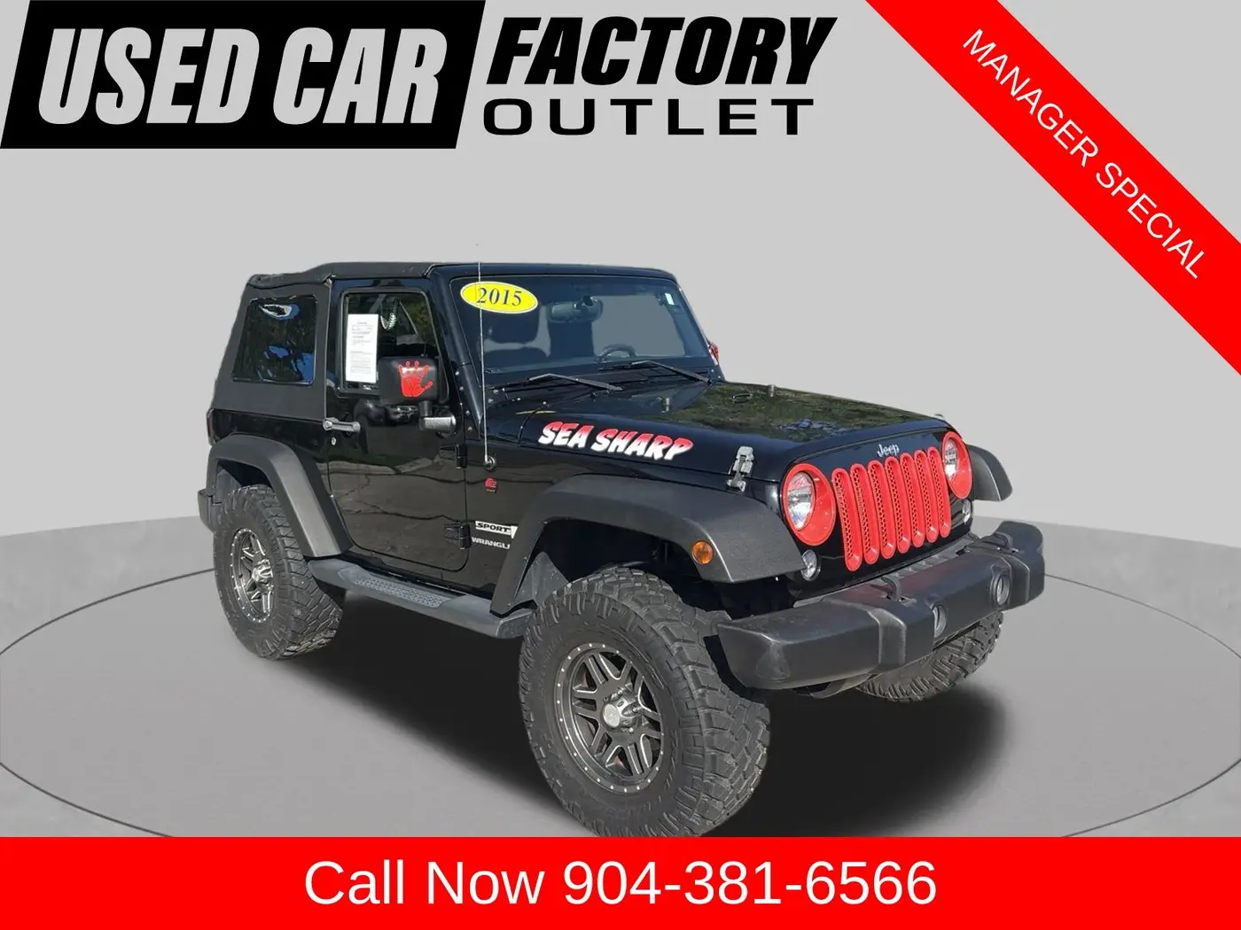2015 Jeep Wrangler - $19,646