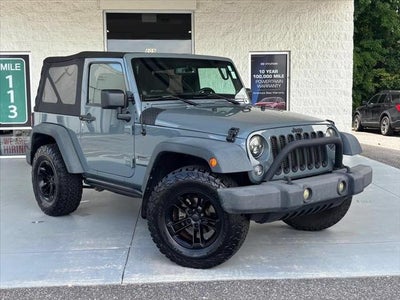 Photo of a 2014 Jeep Wrangler 4X4 Sport 2DR SUV for sale