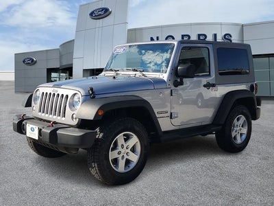 2016 Jeep Wrangler 4X4 Sport 2DR SUV