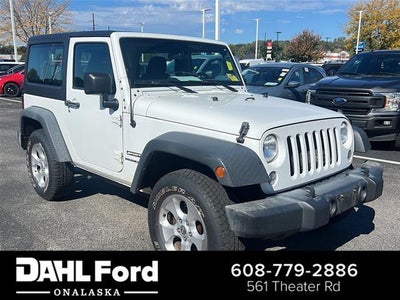 2016 Jeep Wrangler 4X4 Sport 2DR SUV